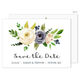 Gray and Ivory Roses Save the Date Cards Image 3 of 3